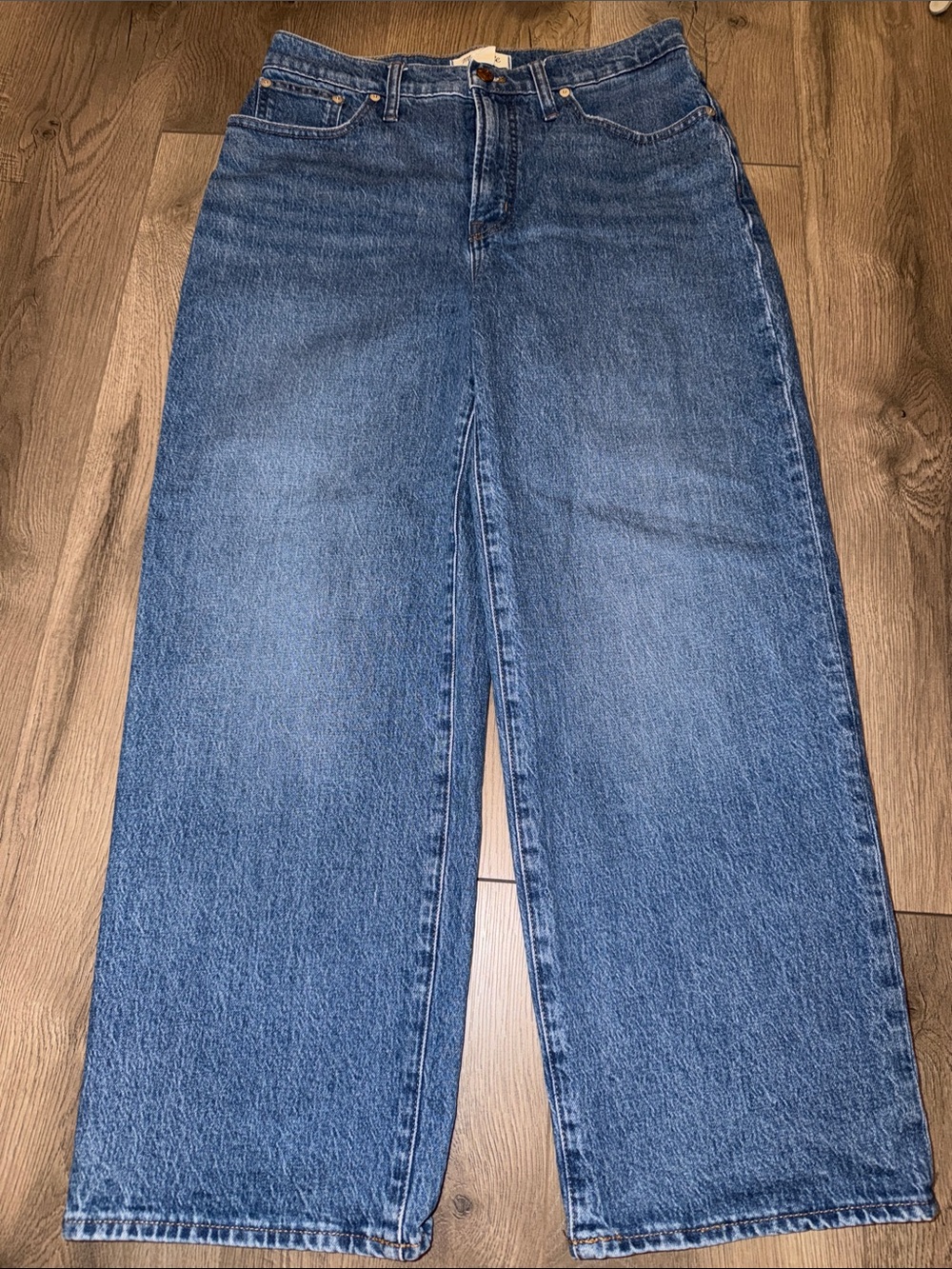 Madewell Perfect vintage wide leg crop Jean, size 29 - Picture 1 of 3